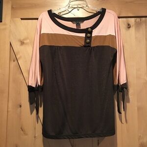 Marc by Marc Jacobs Top Pink Brown Size S